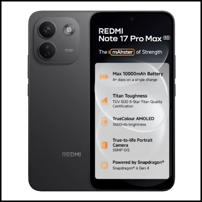 Redmi Note 17 Pro Max (5G) 256GB